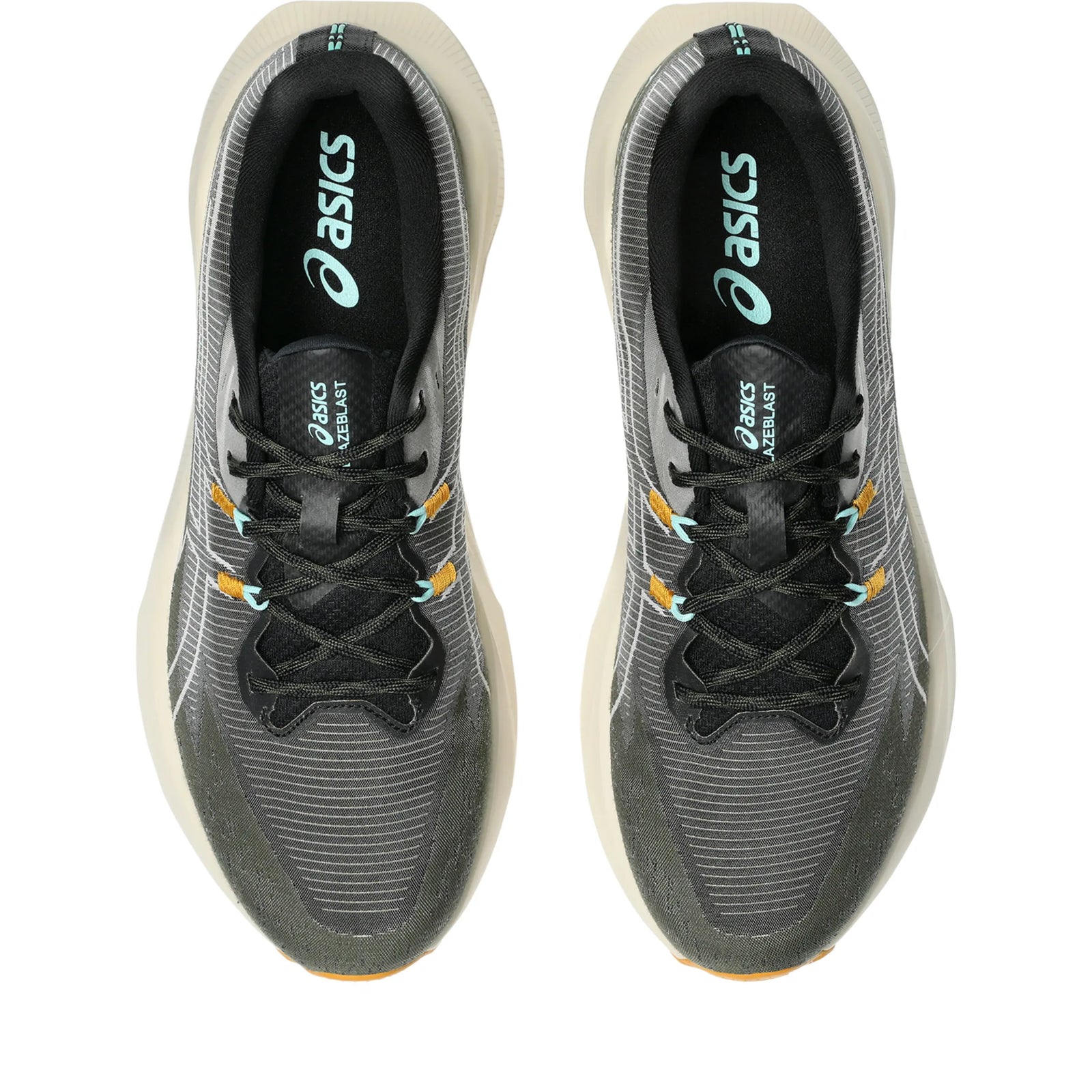 ASICS BlazeBlast road and trail running shoes for men - Black / Sandstorm