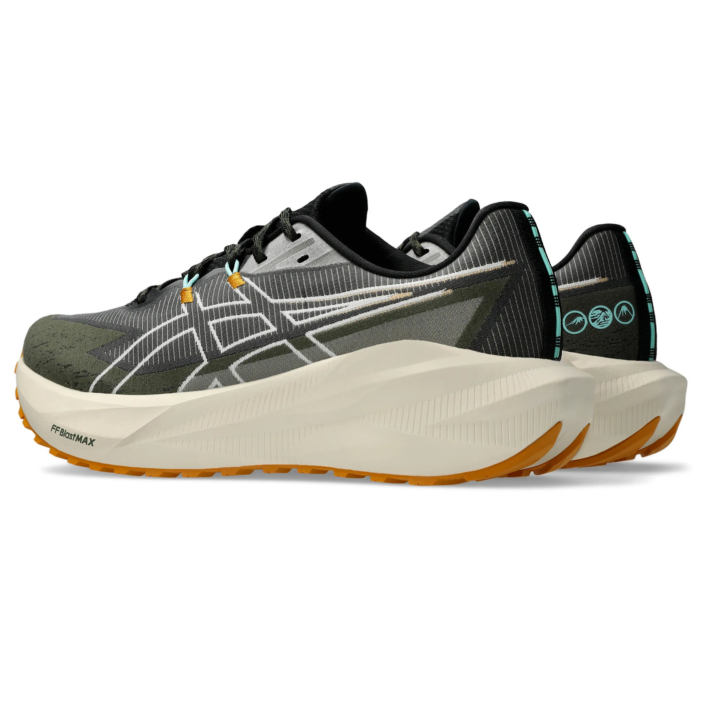 ASICS BlazeBlast chaussures de course route et sentier pour homme - Noir / Sandstorm