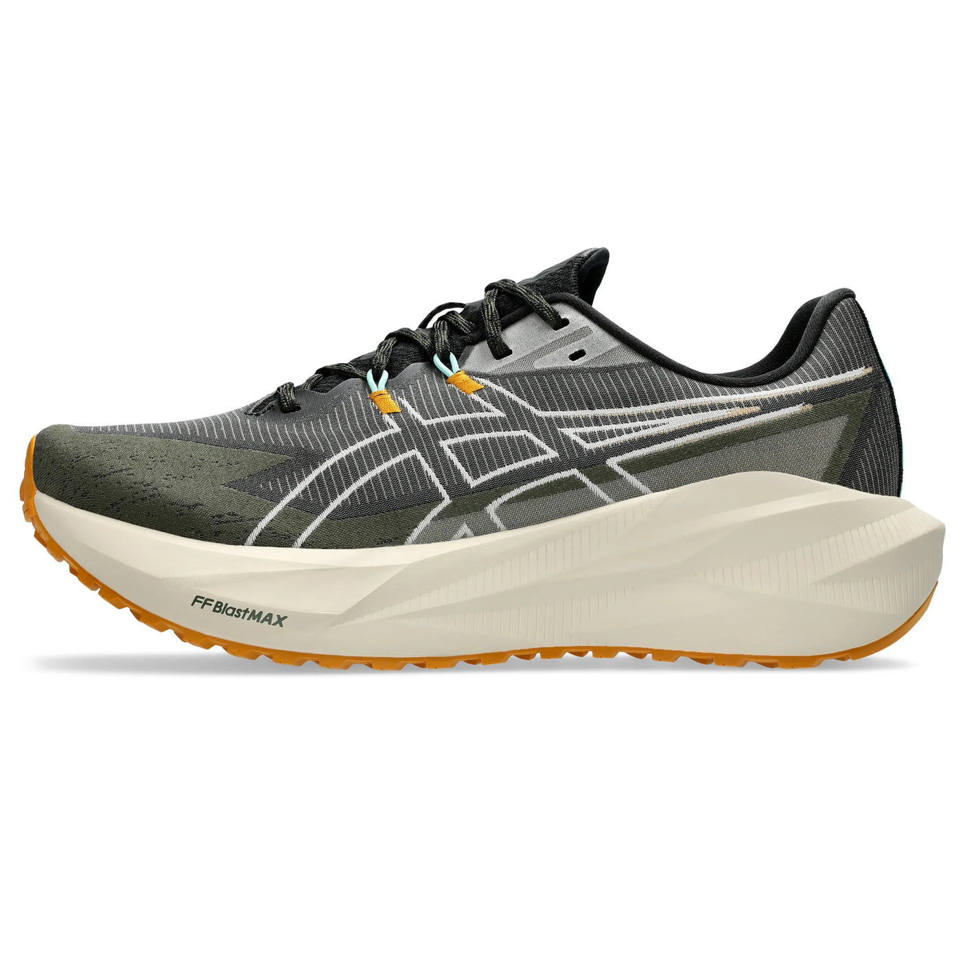 ASICS BlazeBlast chaussures de course route et sentier pour homme - Noir / Sandstorm