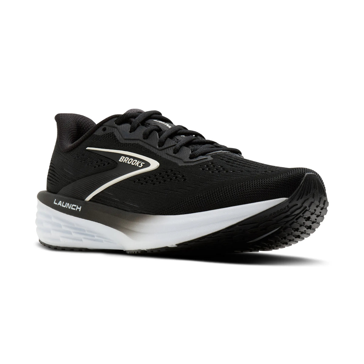 Brooks Launch 12 chaussures de course à pied homme - Black / Grey / White