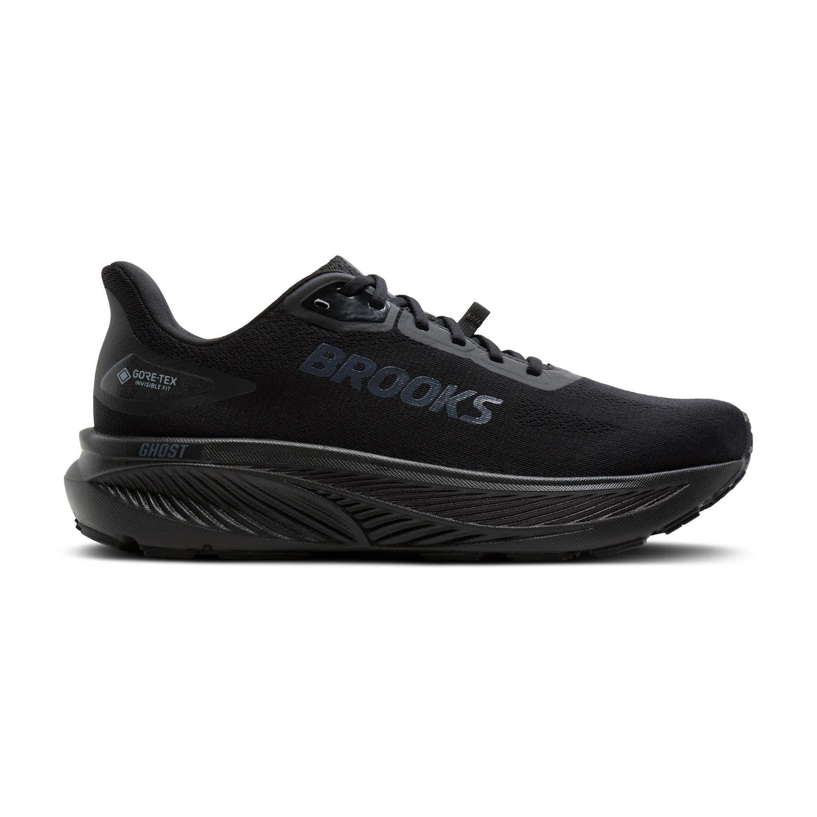 Brooks Ghost 18 GTX chaussures de course à pied imperméables pour homme - Noir / Noir / Ébène