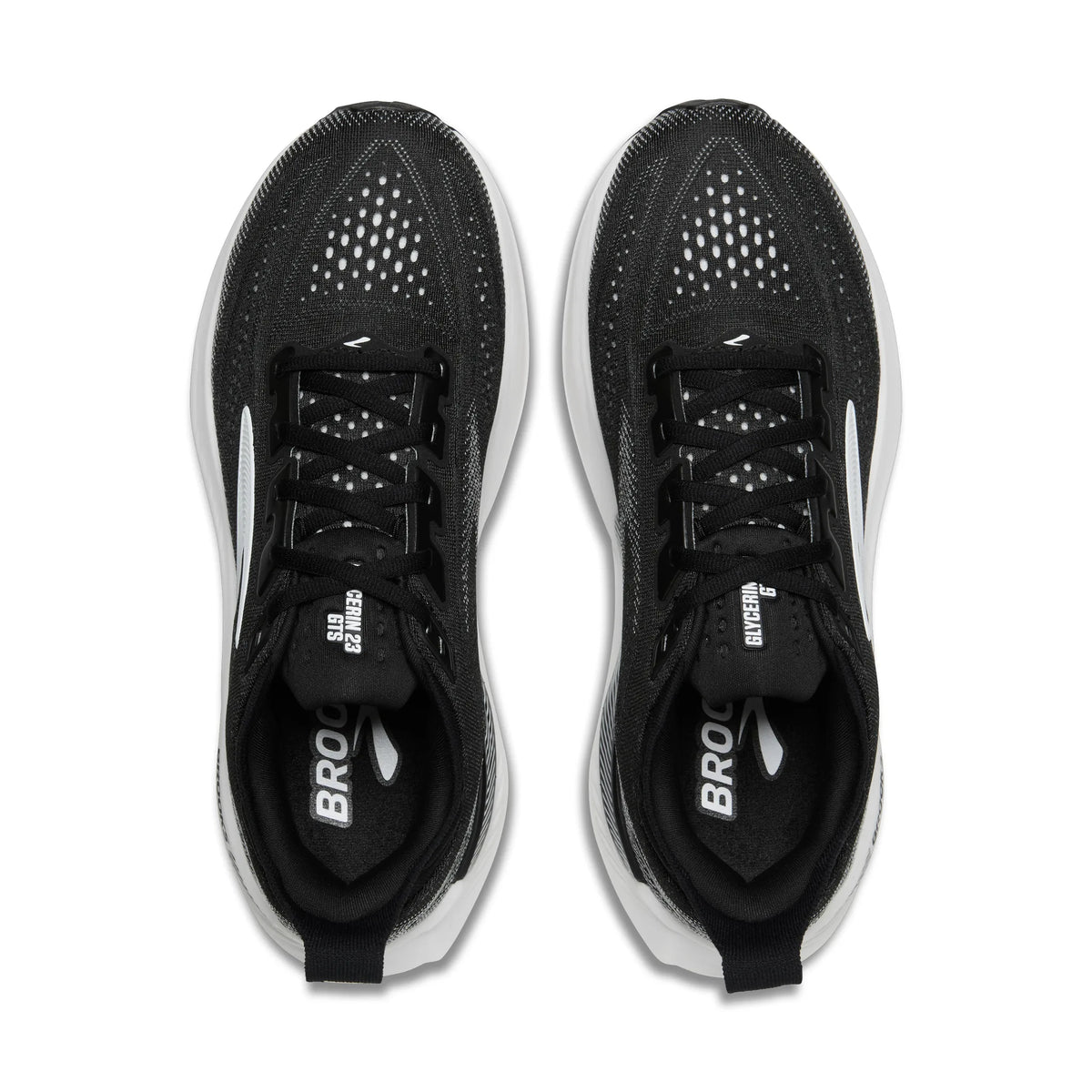 Brooks Glycerin GTS 23 chaussures de course homme - Black / Grey / White