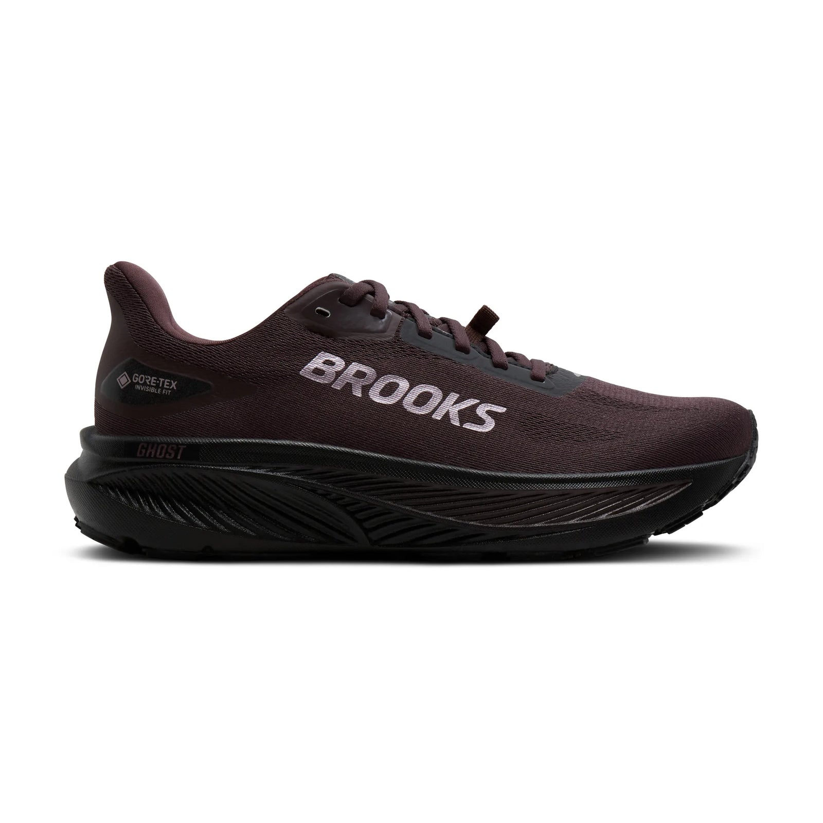 Brooks Ghost 18 GTX chaussures de course à pied imperméables pour femme - Raisin / Noir / Métallique