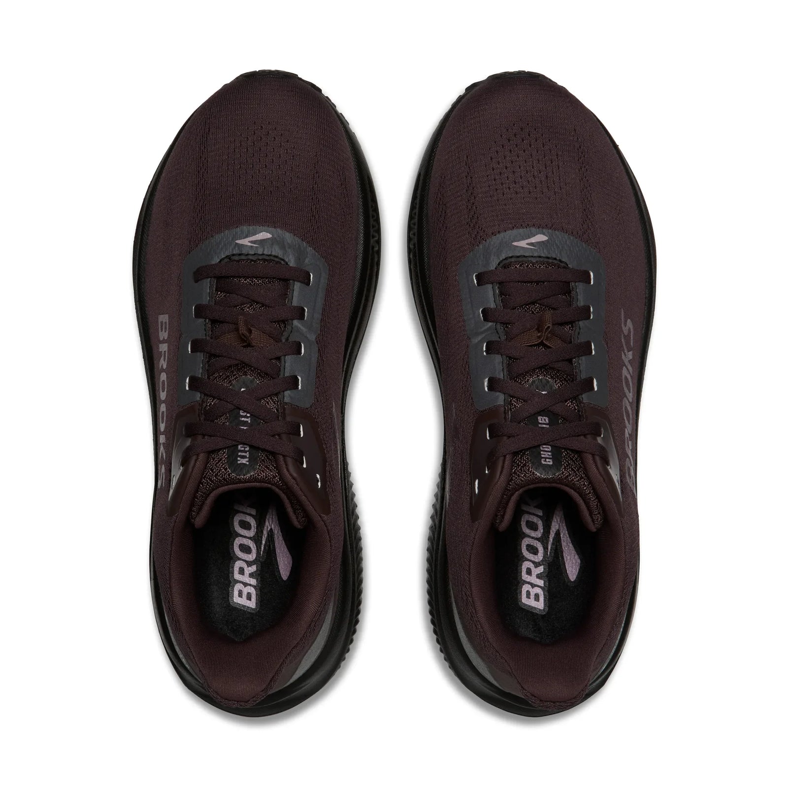 Brooks Ghost 18 GTX chaussures de course à pied imperméables pour femme - Raisin / Noir / Métallique