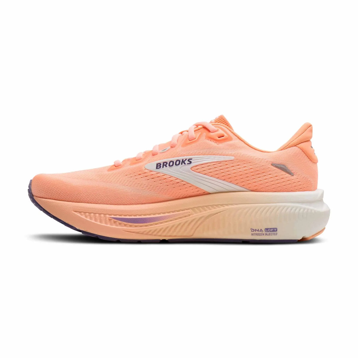 Brooks Ghost 18 Women's Running Shoes - Peach / Grape / Coconut