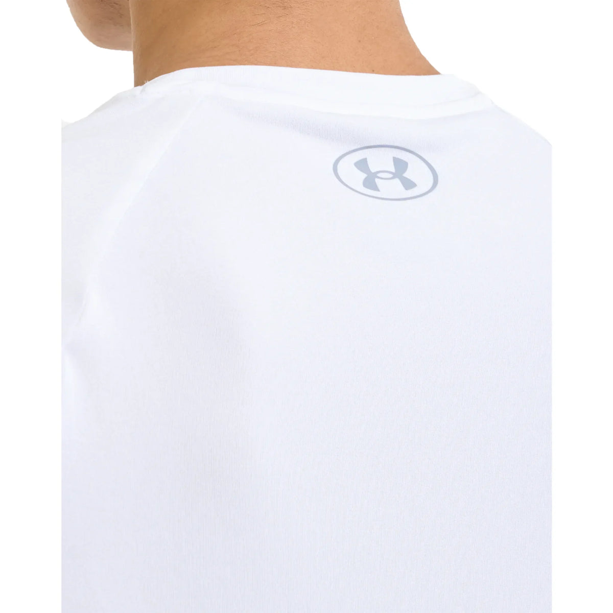 UA Tech 2.0 t-shirt à manches courtes pour homme Blanc / Overcast Gray - dos