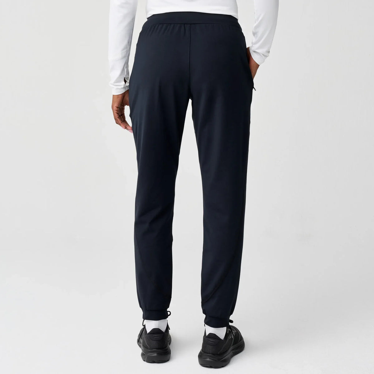 Brooks Momentum Thermal Jogger 2.0 pantalon de course à pied pour femme – Noir (vue arrière)
