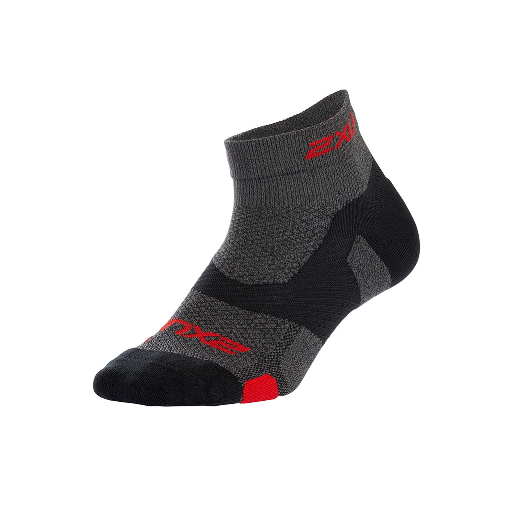 2XU 2XU 1/4 Crew Vectr Light Cushion bas de course a pied unisexe