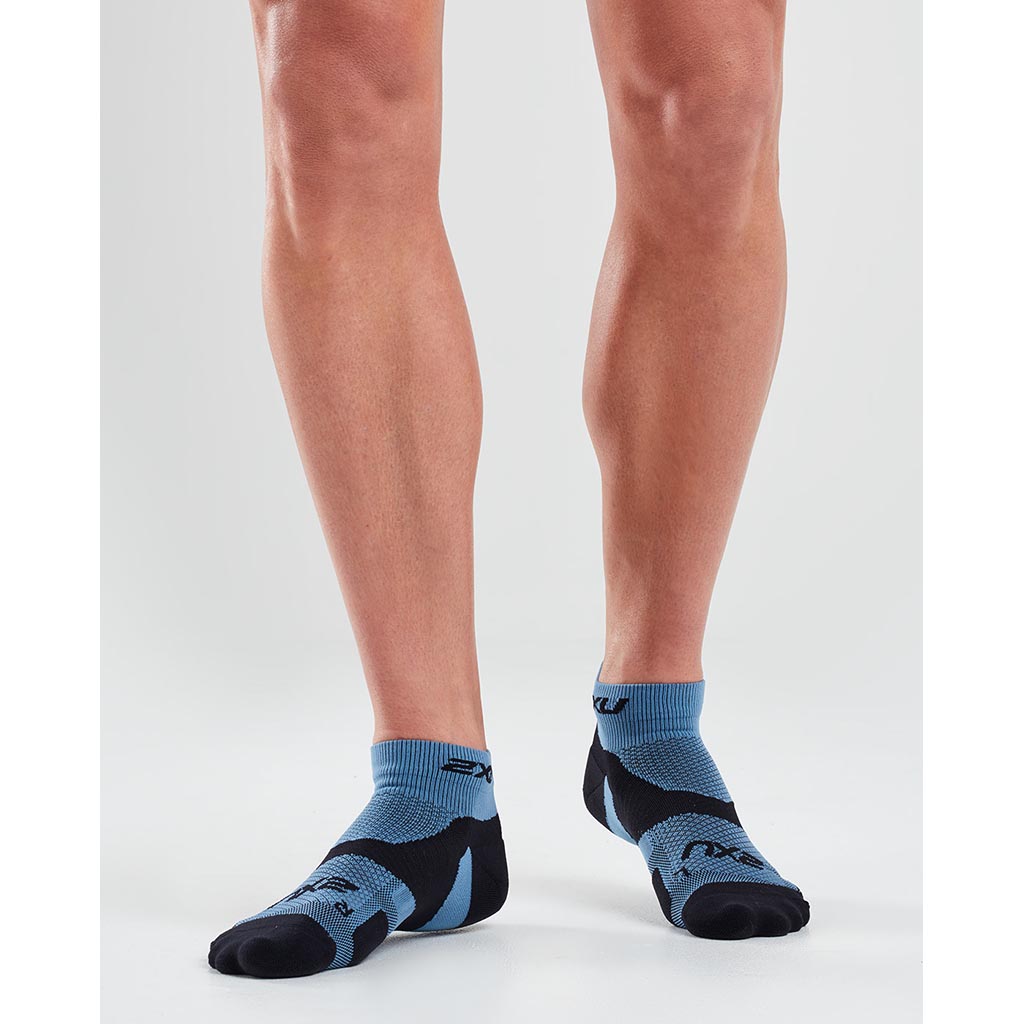 2XU 2XU 1/4 Crew Vectr Light Cushion bas de course a pied unisexe
