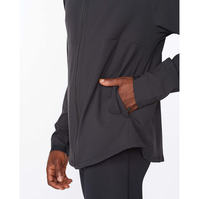 2XU 2XU Aero manteau coquille de course à l'épreuve de l'eau homme