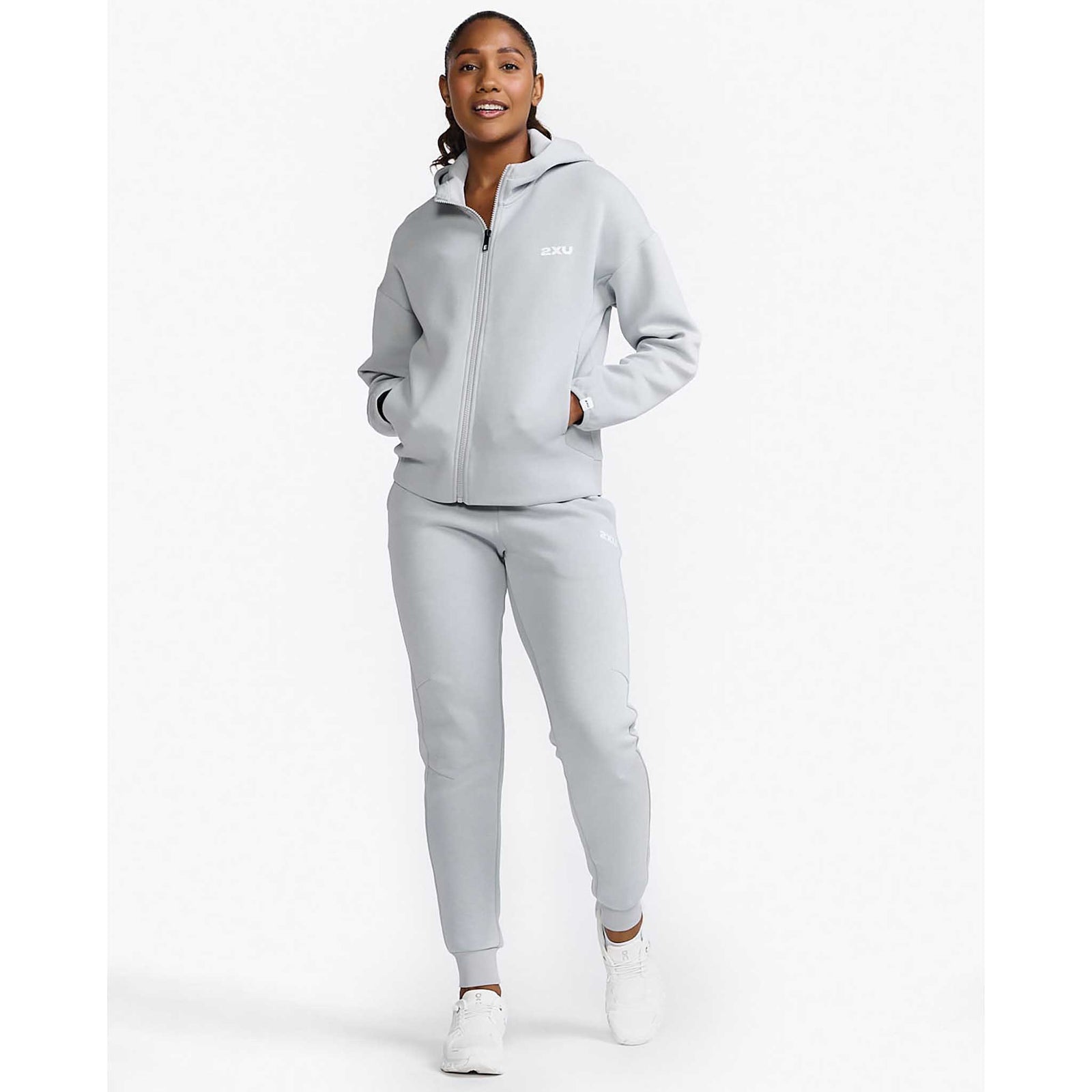 2XU 2XU Commute chandail à capuchon à fermeture éclair pour femme