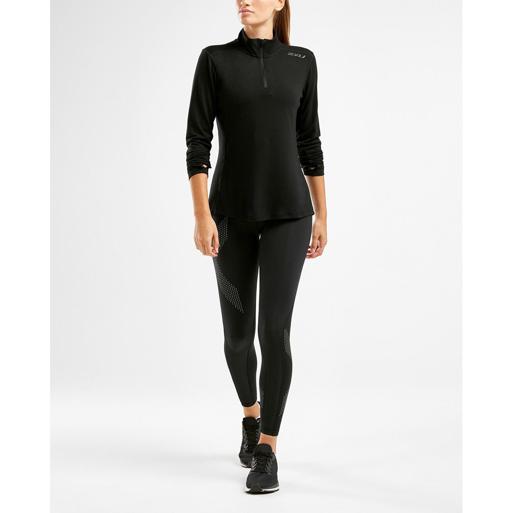 2XU 2XU Heat 1/4 Zip Top chandail de course a pied femme