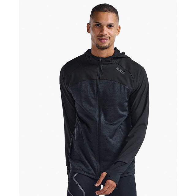 2XU 2XU Ignition Shield Hooded Mid Layer chandail à capuchon pour homme