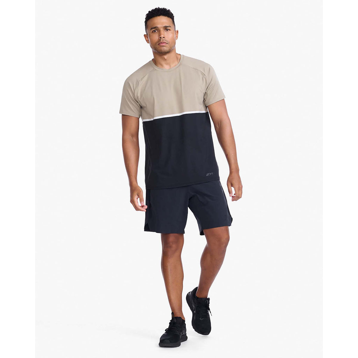 2XU 2XU Motion Colour Block t-shirt de course à pied pour homme