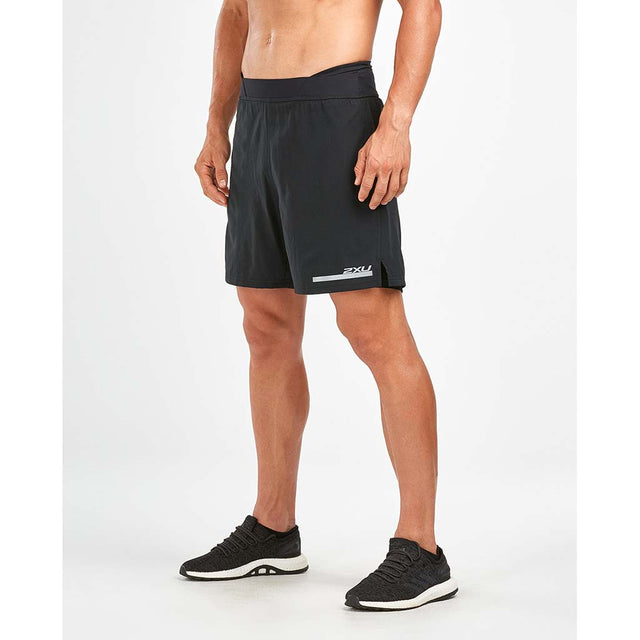 2XU 2XU Run 2 en 1 shorts de course à pied 7 pouces pour homme