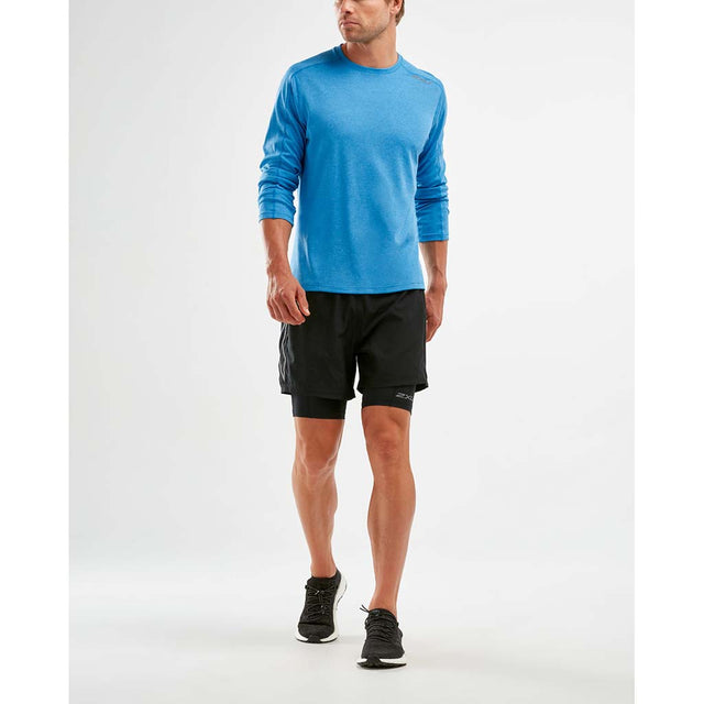 2XU 2XU XVent G2 t-shirt de course à pied à manches longues pour homme
