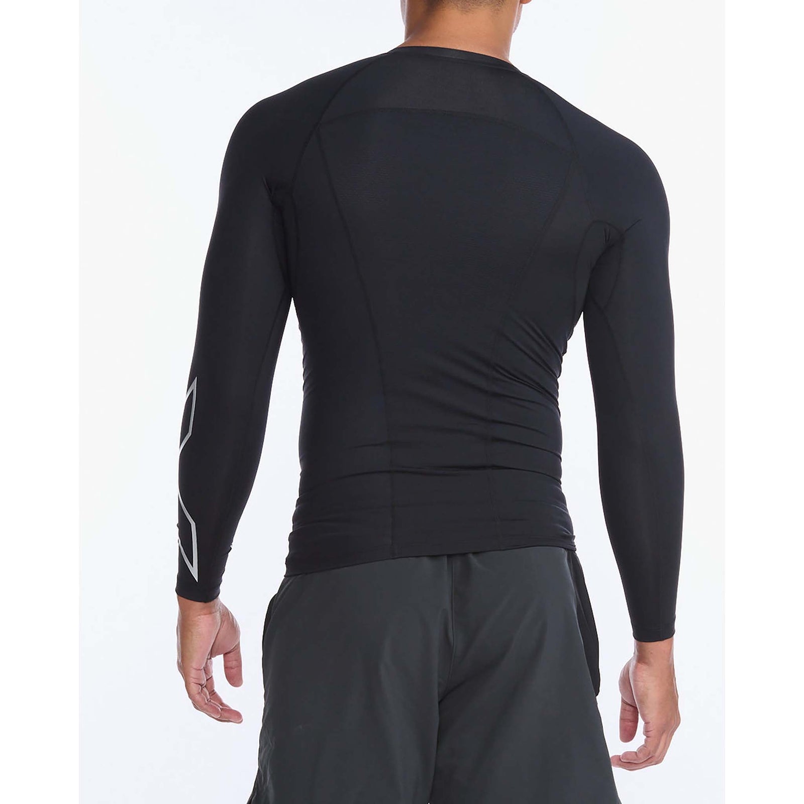 2XU chandail de compression Core manches longues sport homme - Noir