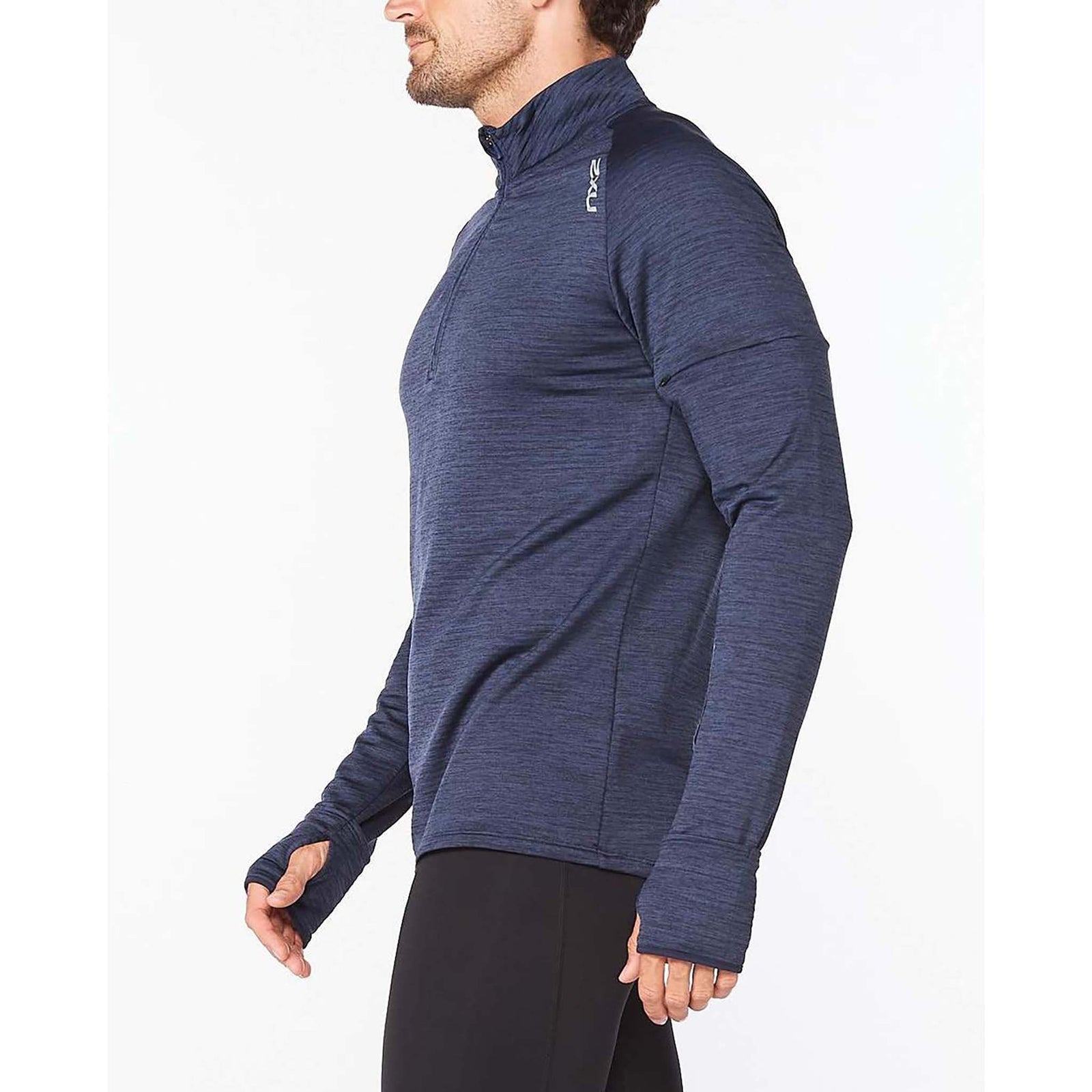 2XU 2XU chandail manches longues Ignition 1/4 Zip de course pour homme