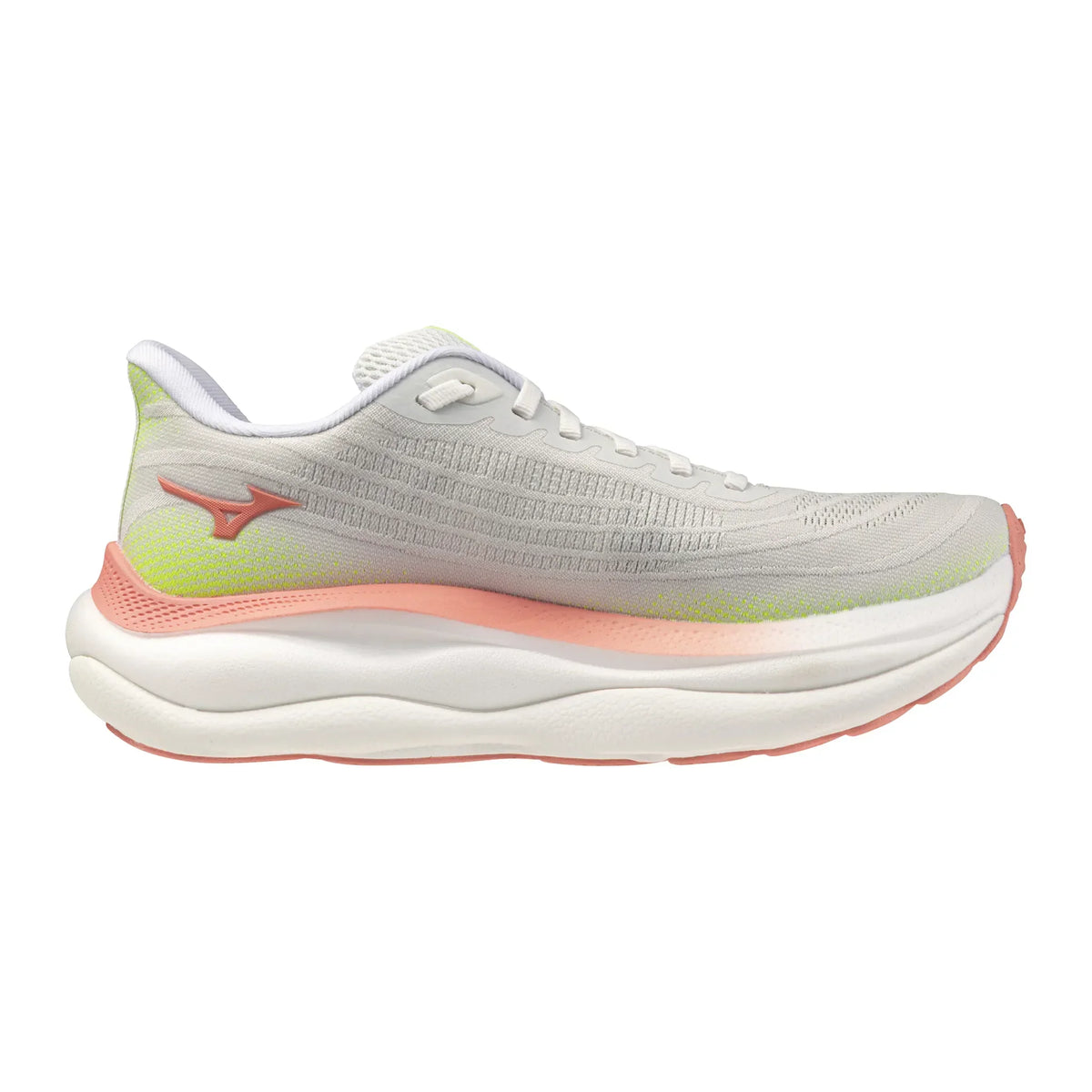 Mizuno Wave Sky 9 femme - GF White / Desert Flower
