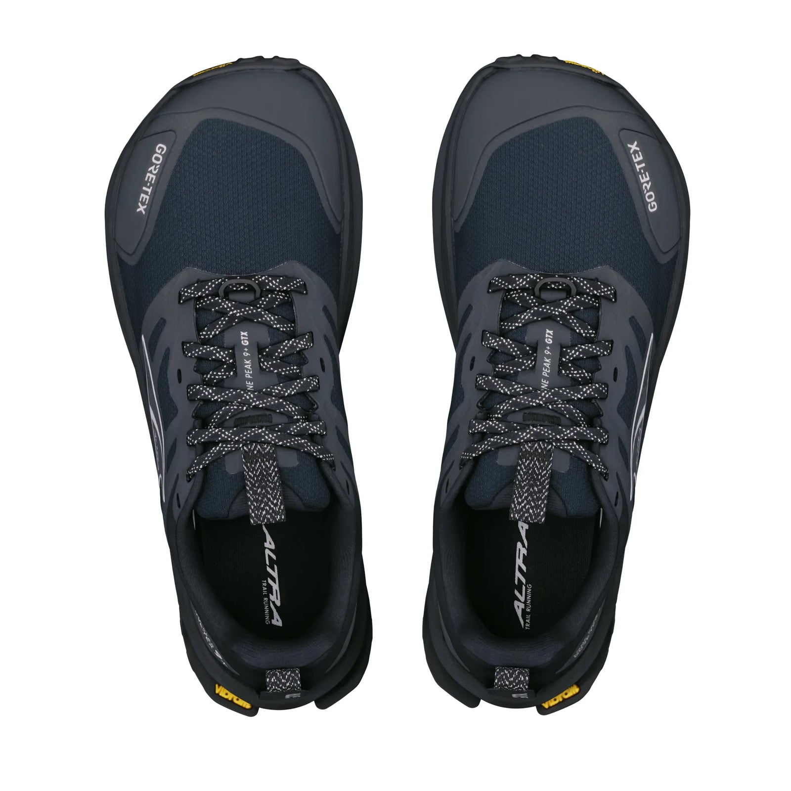 Altra Lone Peak 9+ GTX Women's Trail Running Shoes - Black / Black