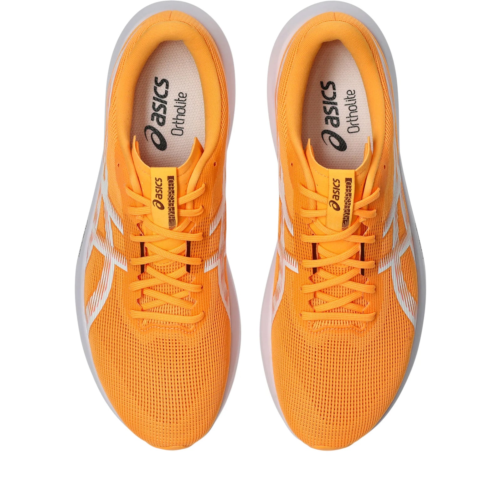 ASICS Hyper Speed 6 unisex – top view of the breathable mesh upper