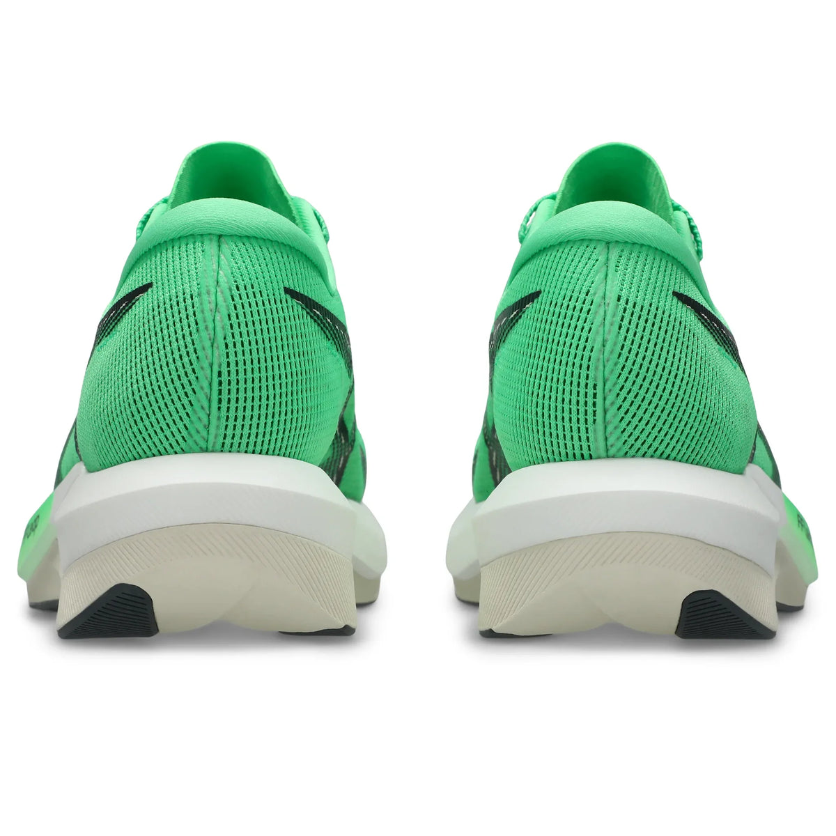 Asics Magic Speed 5 Unisex Carbon Plated Running Shoes - Vital Green / Carrier Grey
