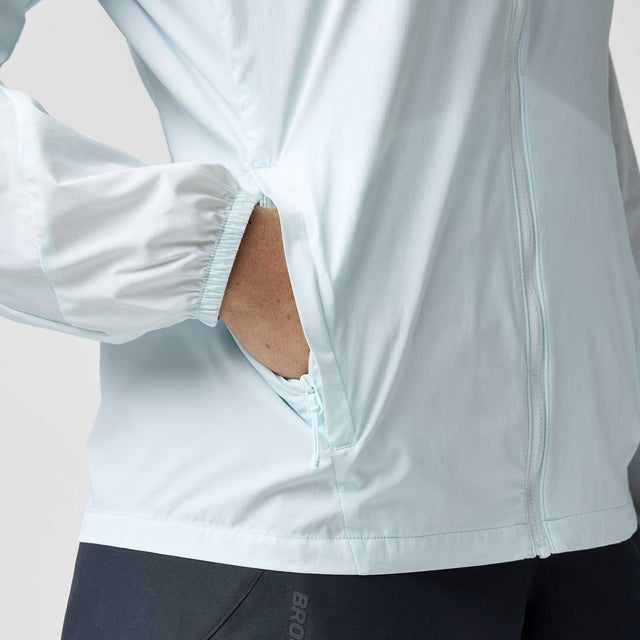 Brooks Canopy Packable Jacket coupe-vent de course à pied pour femme - Stride Blue