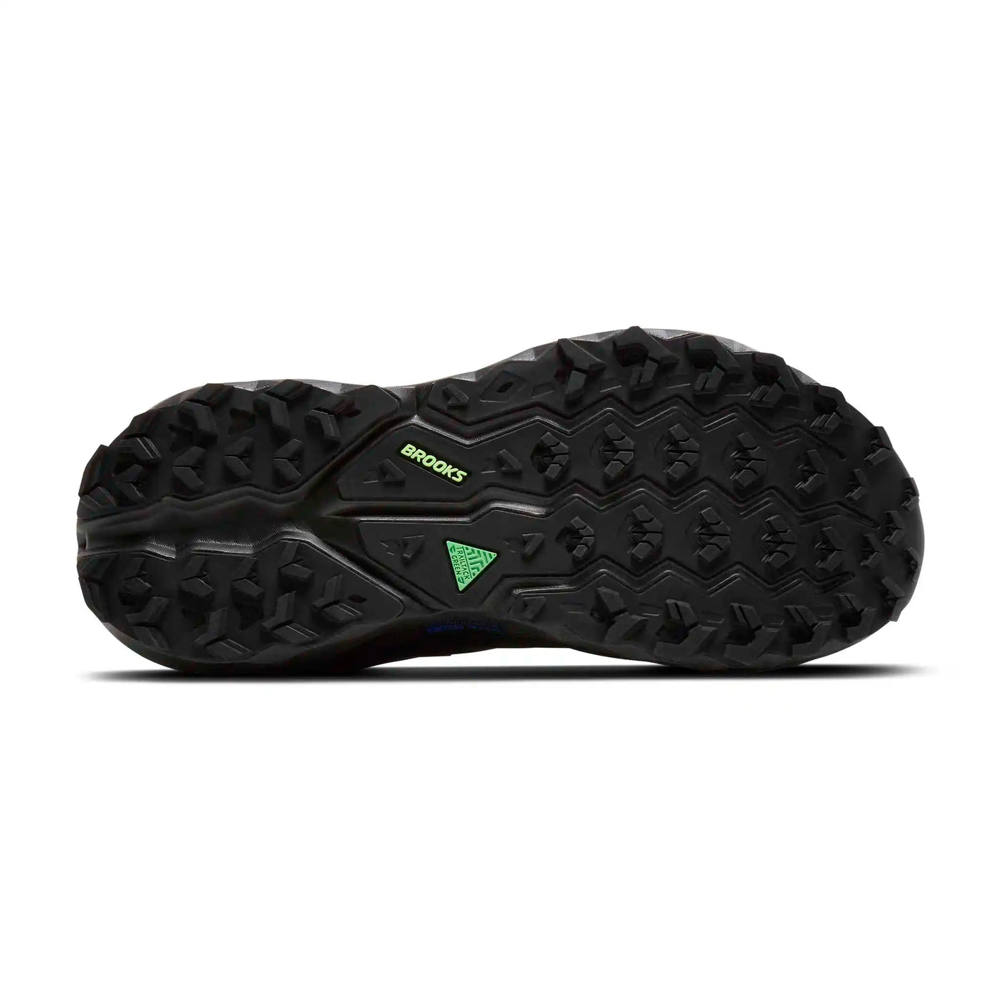 Brooks Cascadia 19 chaussures de course à pied trail homme - Phantom / Rum Raisin / Green