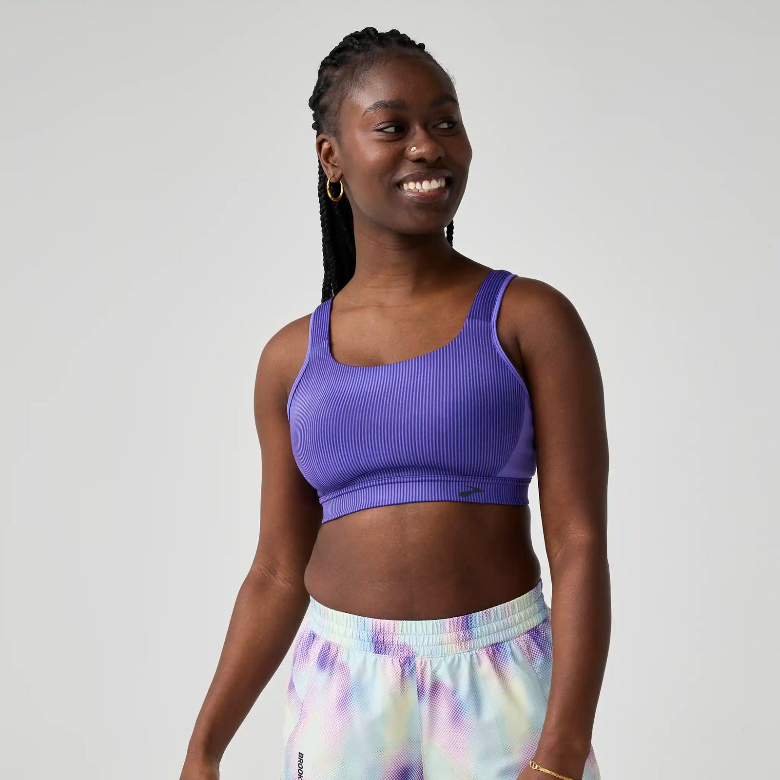 Brooks Drive Convertible 2.0 soutien-gorge de course à pied - Sonic Violet