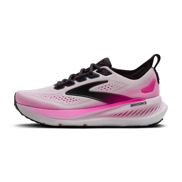 Brooks Glycerin 23 chaussures de course femme - White / Phantom / Cyber Pink