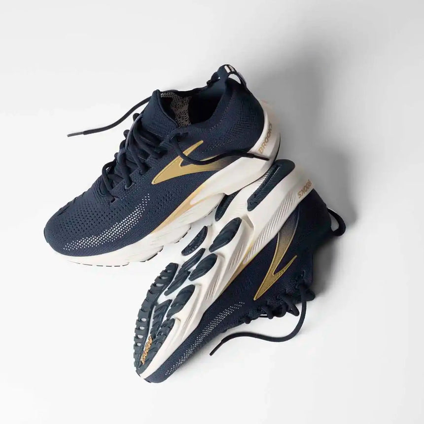 Brooks Glycerin Flex chaussures de course à pied homme - Spellbound / Starfish / Coconut