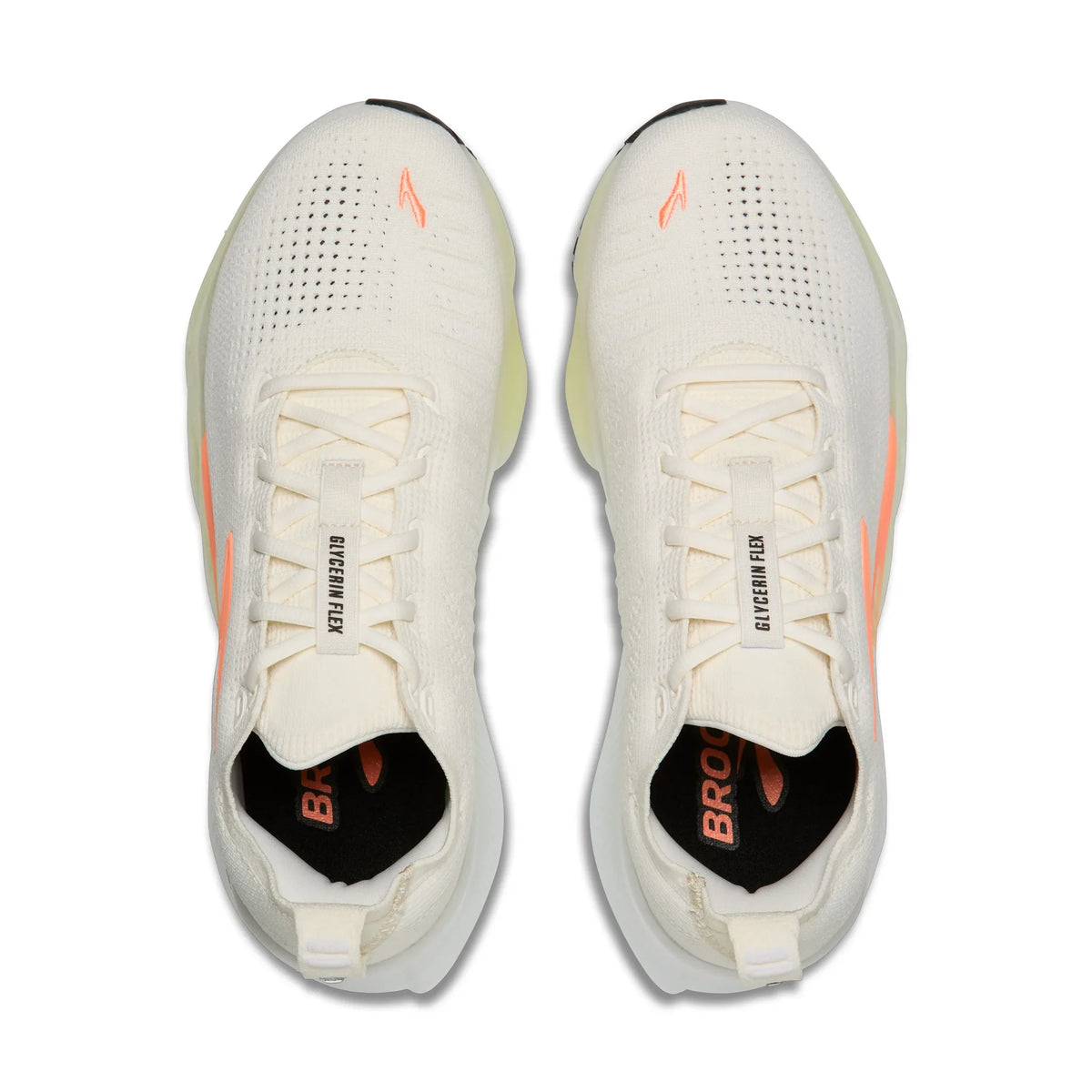 Brooks Glycerin Flex Women's Running Shoes - White / Peach / Nightlife