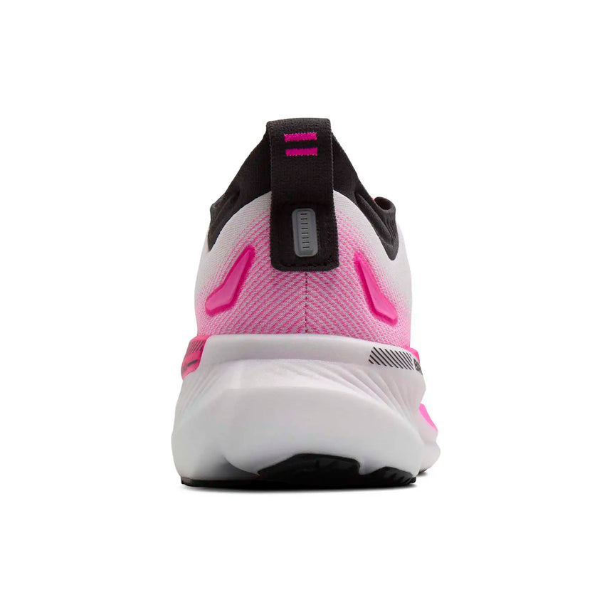 Brooks Glycerin GTS 23 chaussures de course femme - White / Phantom / Cyber Pink