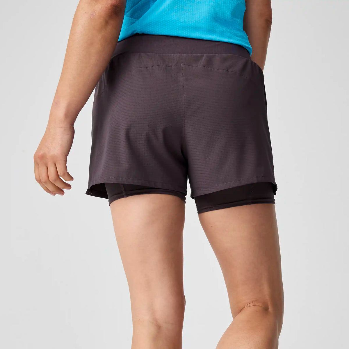 Brooks High Point short de course à pied 3 po 2-en-1 2.0 - Dk Russet