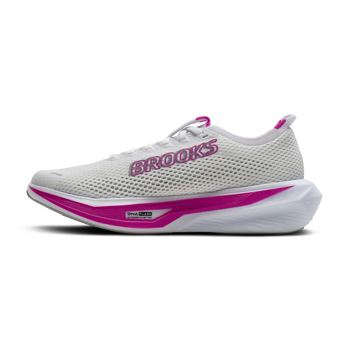 Brooks Hyperion 3 chaussures de course à pied femme - White / Luminary / Cyber Pink