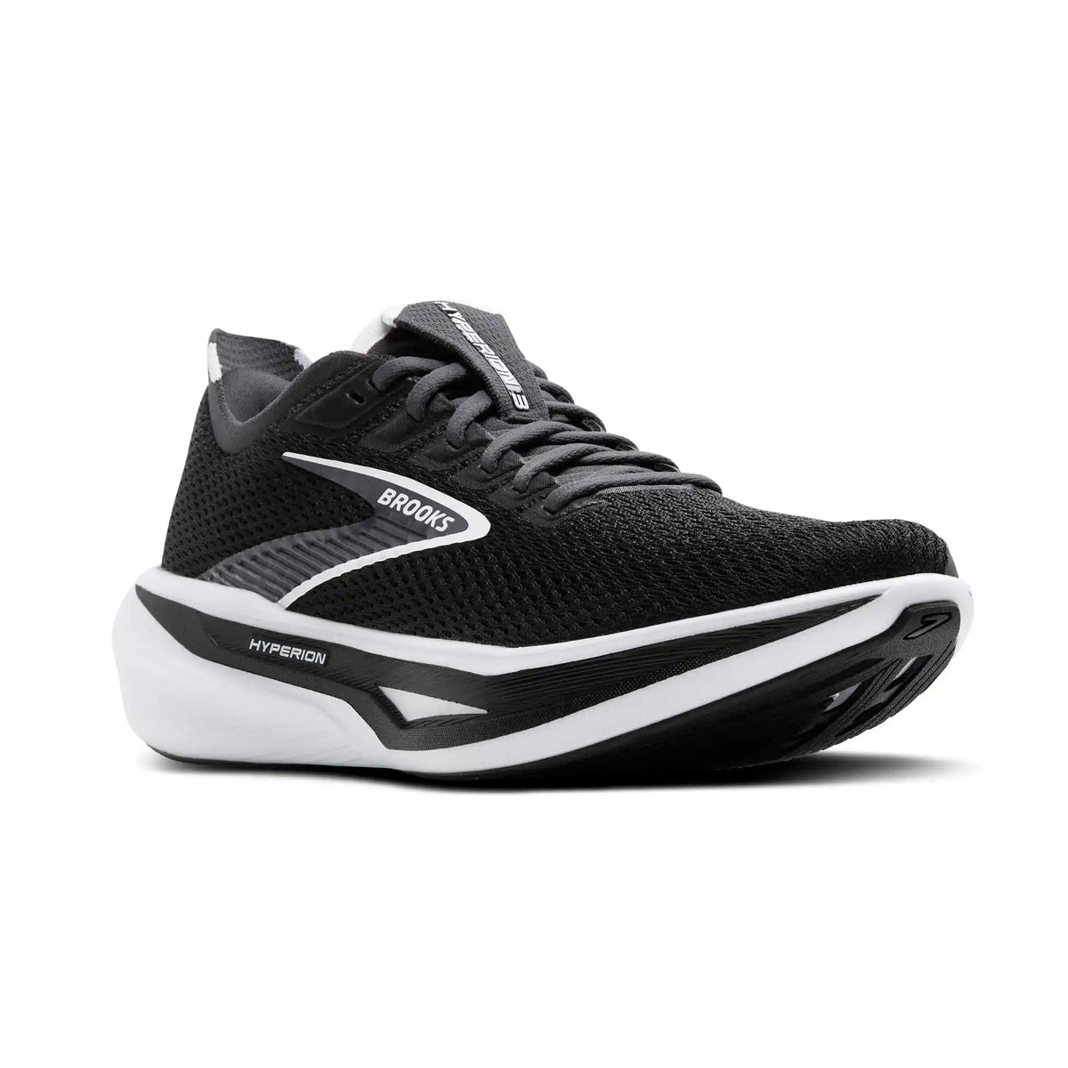 Brooks Hyperion 3 chaussures de course à pied femme - Black / Grey / White