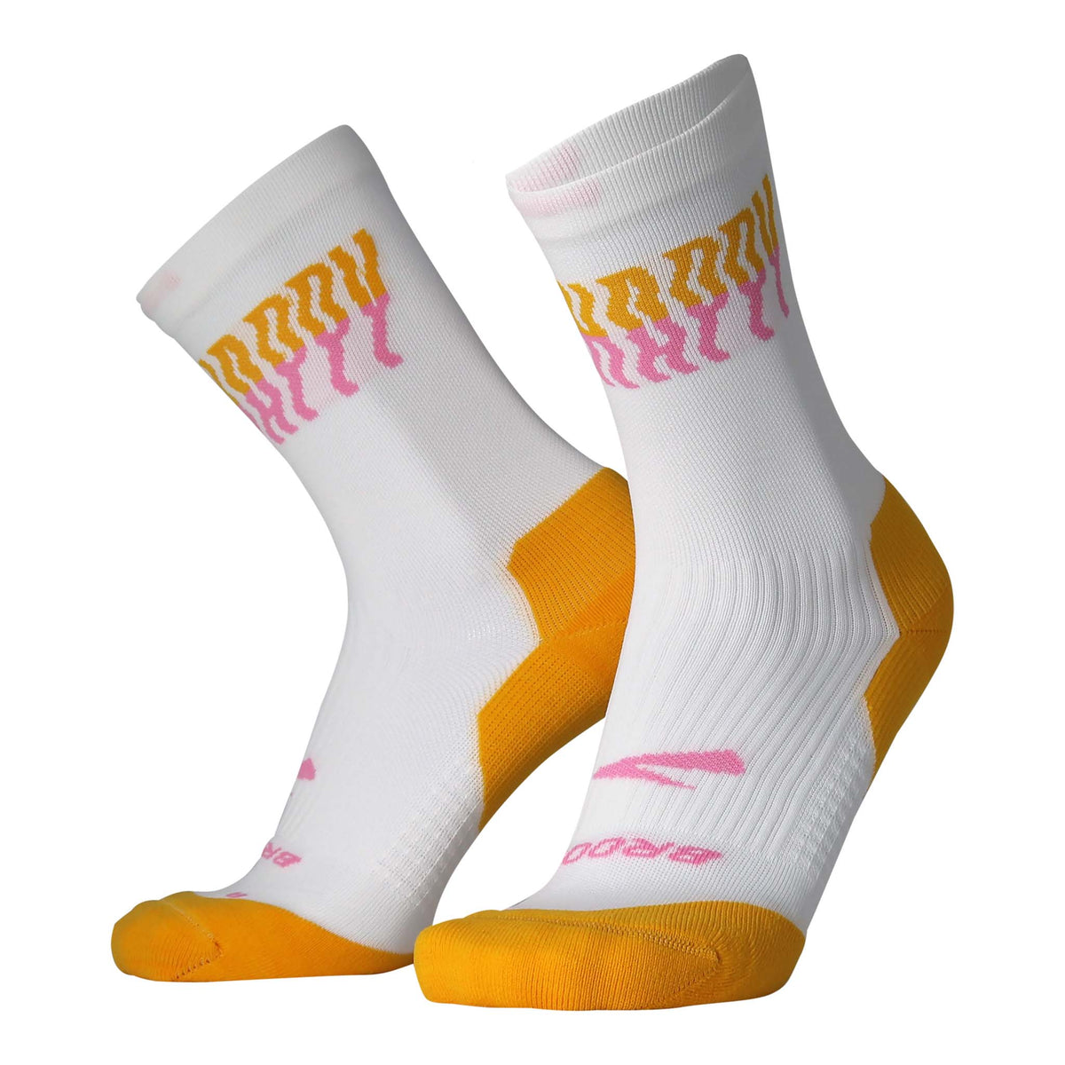 Brooks Ghost Crew chaussettes de course à pied unisexes
