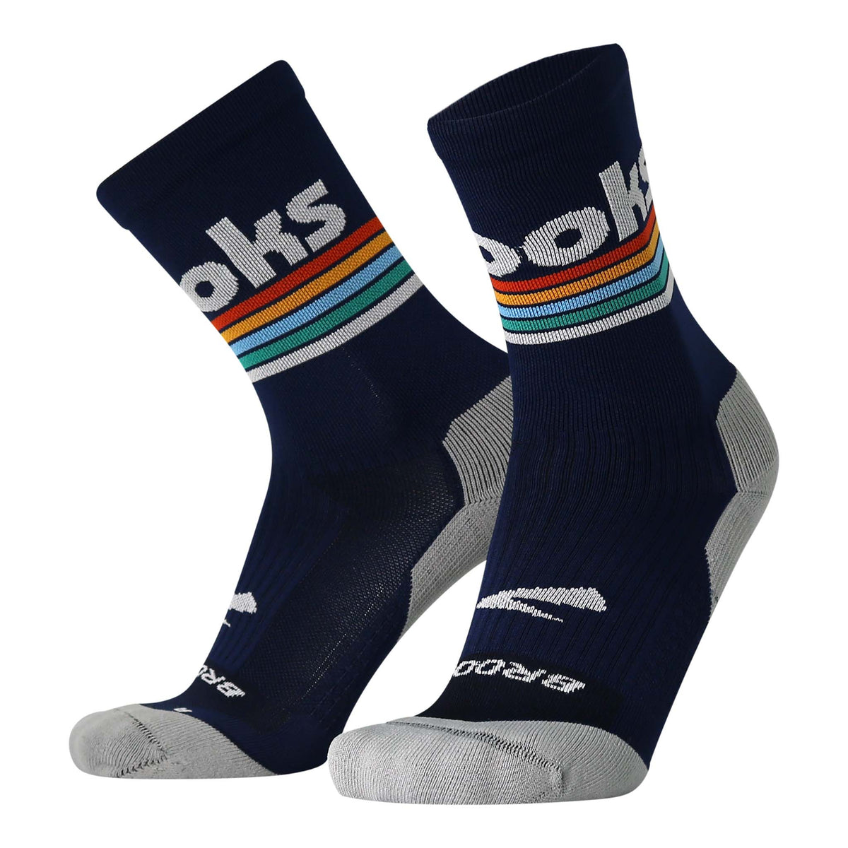Brooks Ghost Crew chaussettes de course à pied unisexes