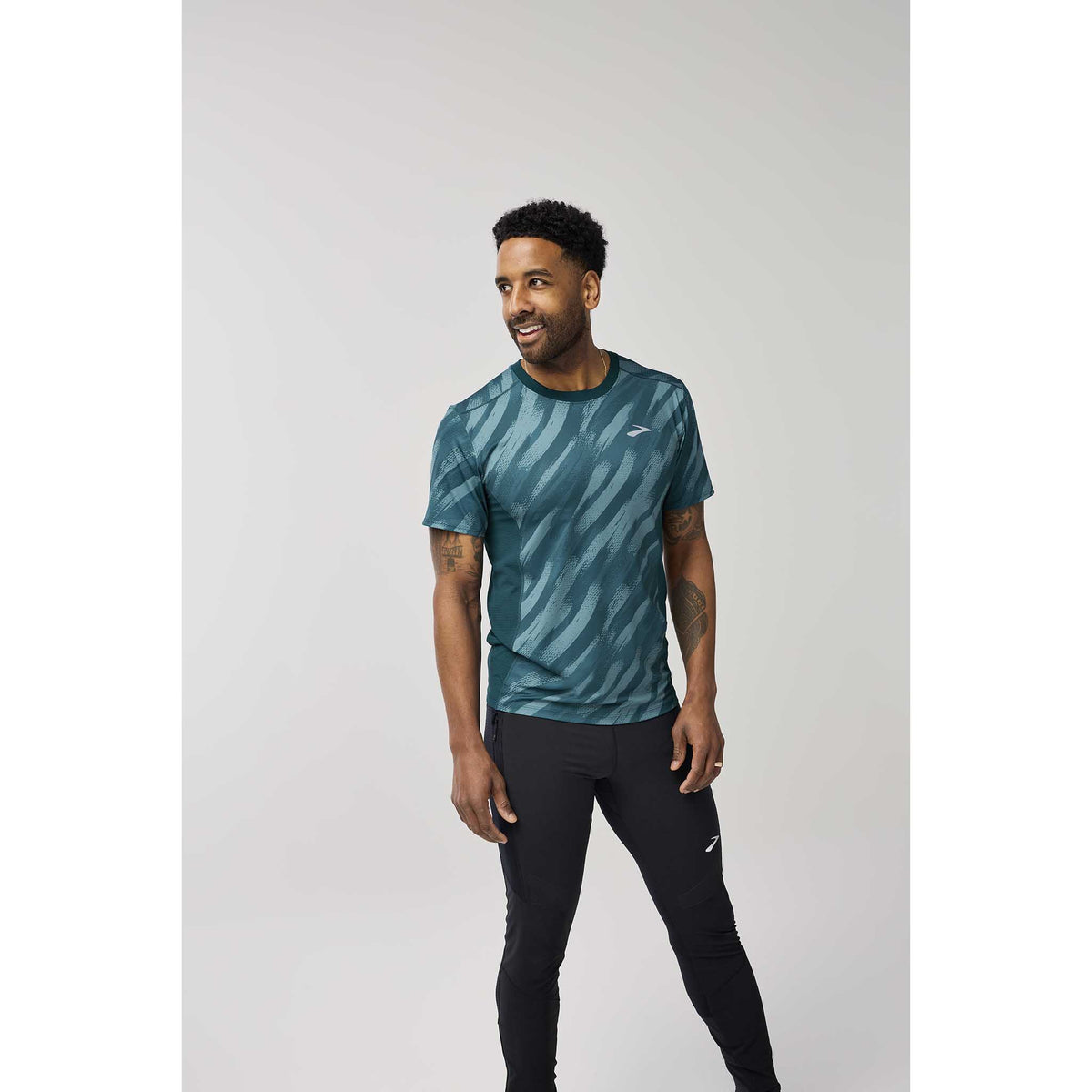 Brooks Brooks Atmosphere Short Sleeve 3.0 T-shirt de course à pied pour homme