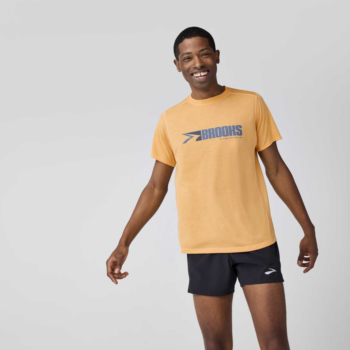 Brooks Brooks Distance t-shirt de course à pied à manches courtes 3.0 homme