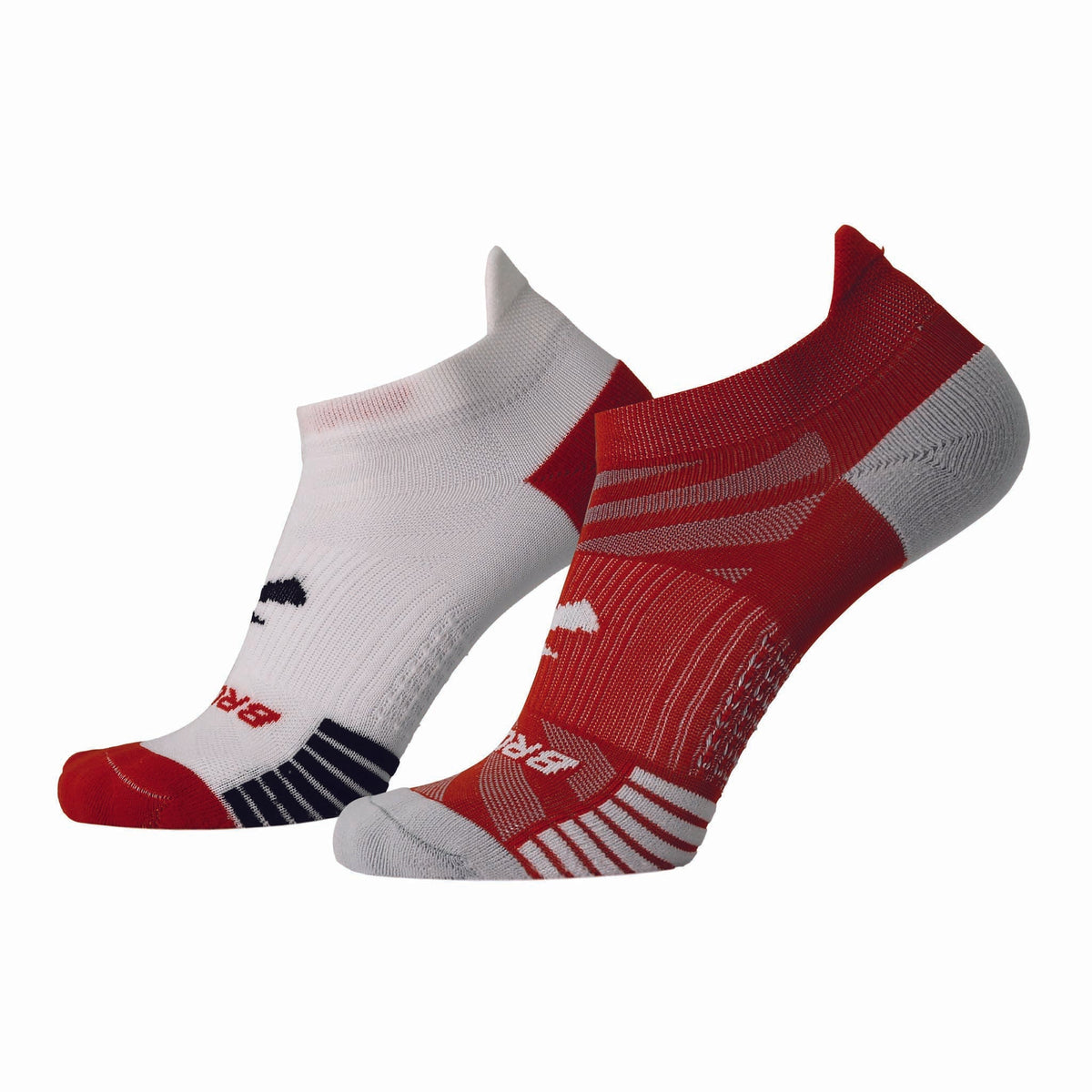 Brooks Brooks Ghost Lite No Show 2-Pack chaussettes de course à pied unisexes
