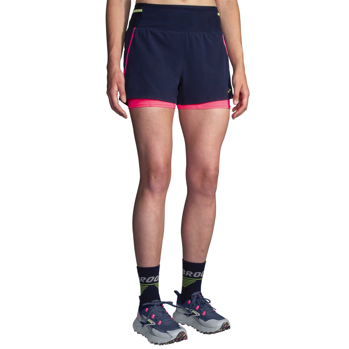 Brooks Brooks High Point short de course à pied 3 po 2-en-1 2.0 pour femme
