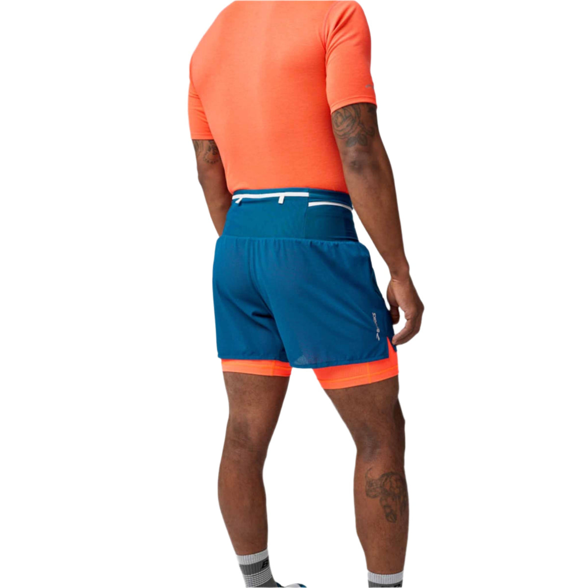 Brooks Brooks High Point short de course à pied 5 po 2-en-1 2.0 pour homme