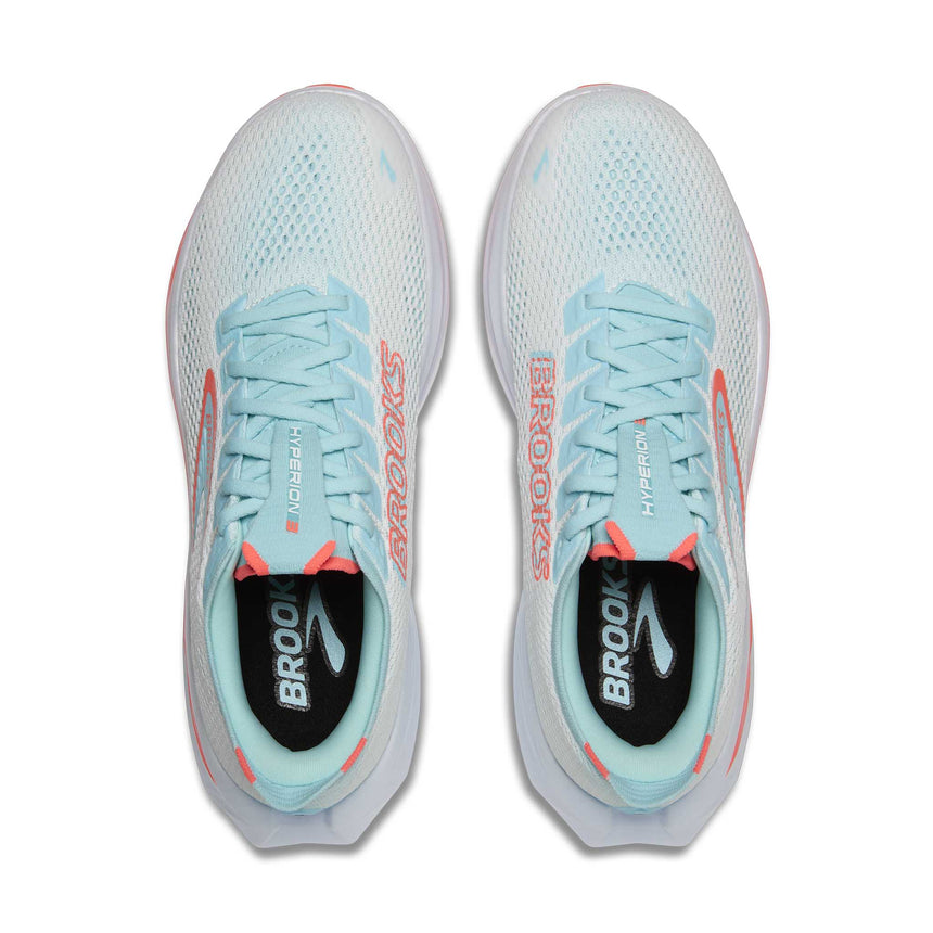 Brooks Hyperion 3 chaussures de course à pied femme - White / Pink Clay / Atomizer