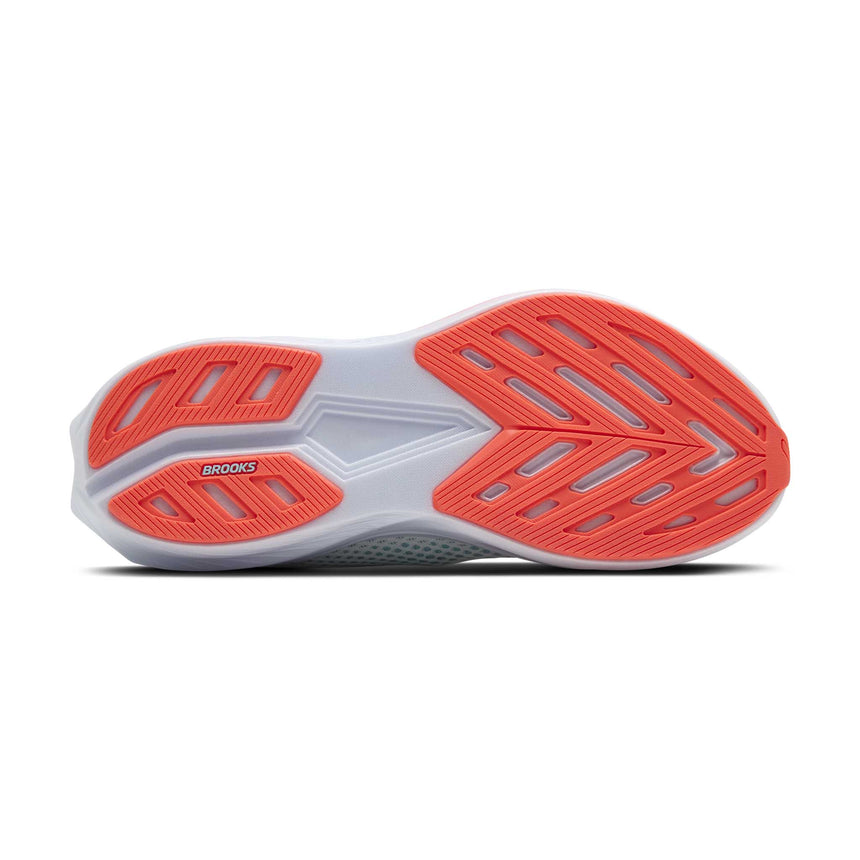 Brooks Hyperion 3 chaussures de course à pied femme - White / Pink Clay / Atomizer