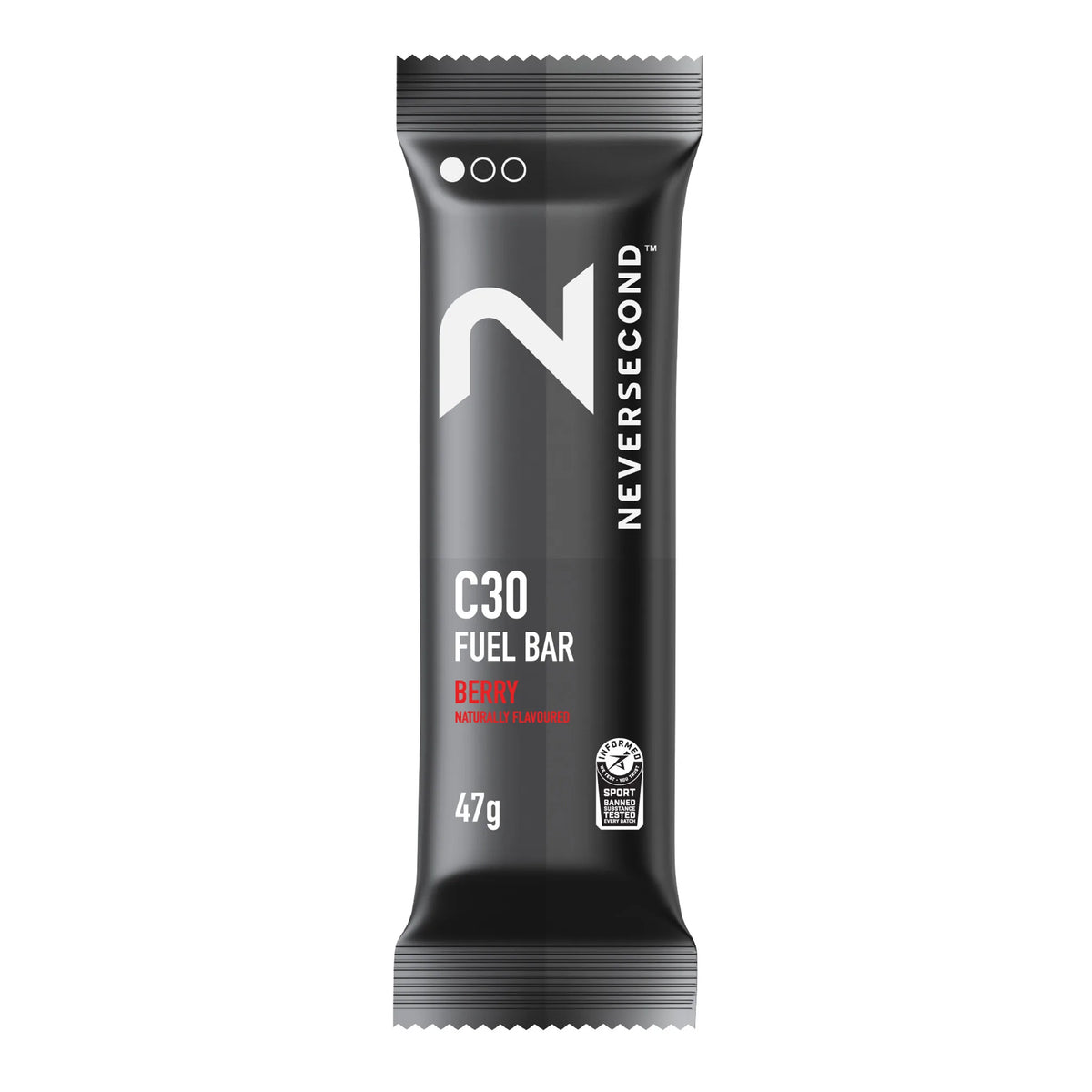 Neversecond C30 energy bar Mixed Berry