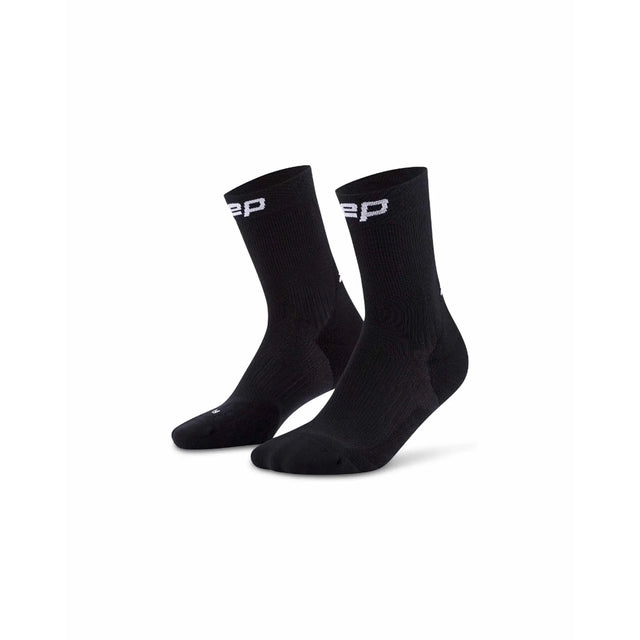 CEP Core Run Mid Cut Socks for Women - Black