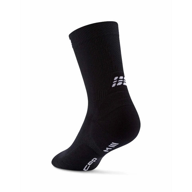 CEP Core Run Mid Cut Socks for Women - Black