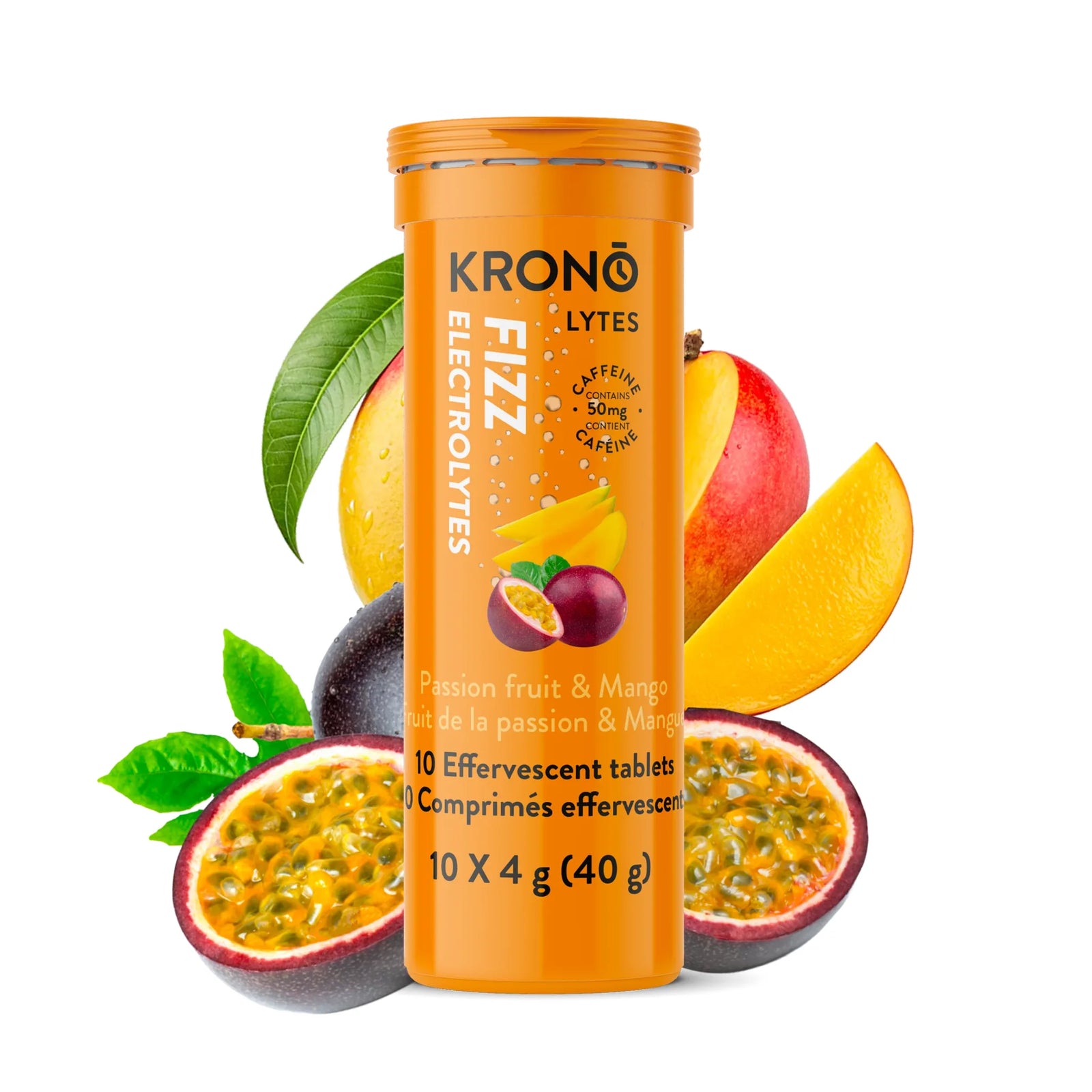 Krono Fizz Electrolytes - Passion Fruit & Mango