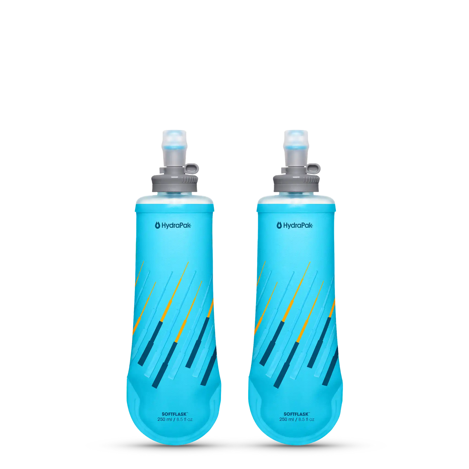 Hydrapak SoftFlask lot de 2 gourdes de 250 ml - Bleu HP